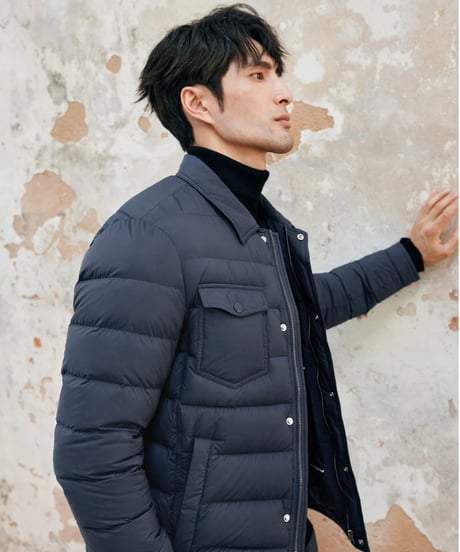 white goose down jacket /4color　SH2392
