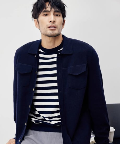 jacket knit cardigan /2color　SH2283