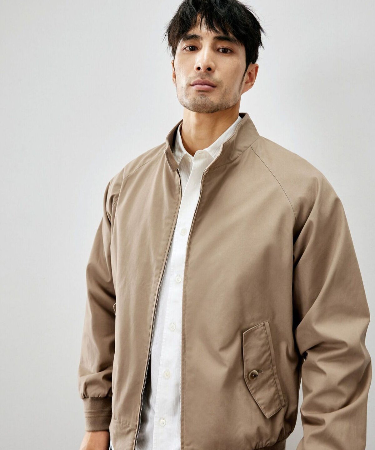stand collar blouson jacket /2color SH2273 | SA