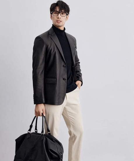 leather jacket lamb 100%　SH2288
