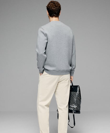round neck sweatshirt /2color　SH2652