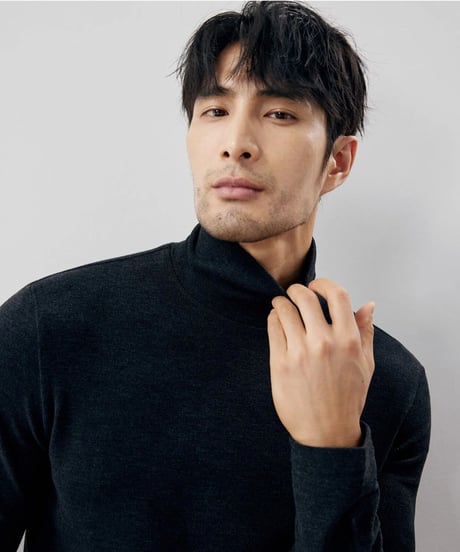 t shirt turtleneck /4color　SH2226
