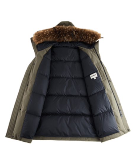 down jacket parka white goose /2color　SH2692
