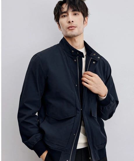 stand collar jacket easy care　SH2325