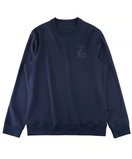 round neck sweatshirt /2color　SH2149