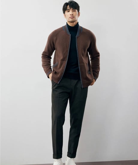 cashmere wool knit cardigan　SH2236