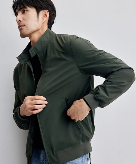 stand collar jacket /2color　SH2139