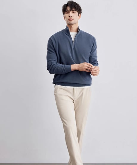 pure cotton pullover sweater /2color　SH2307