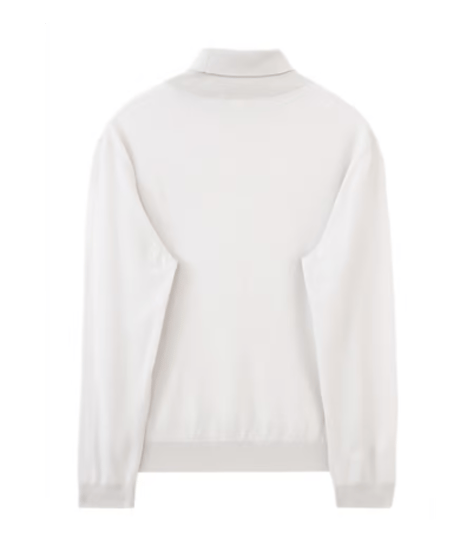 sweater turtleneck washable wool business /7color　SH2598