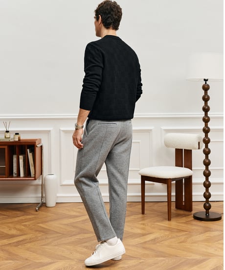 wool knit casual pants　SH2690