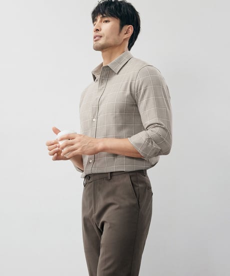 check shirt /2color　SH2241