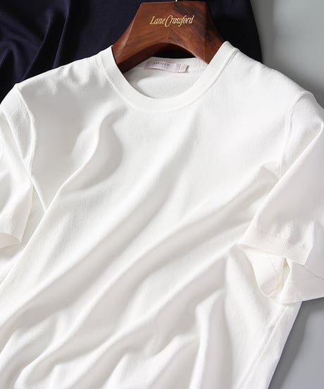 round neck pile t-shirt /6color　SH2419