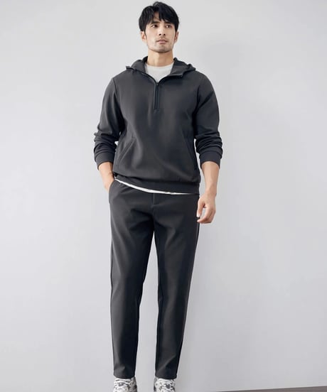 sweatpants elastic waist casual /2color　SH2245