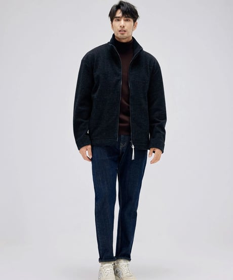 stand collar wool jacket /2color　SH2158