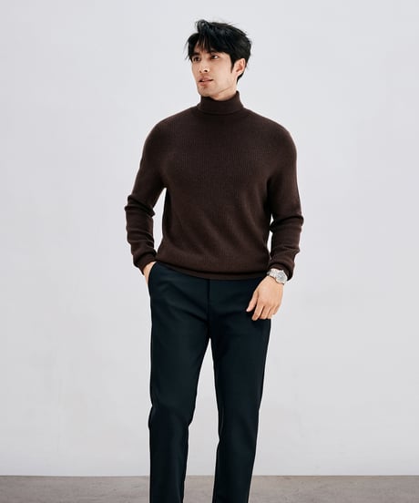 casual pants with elastic waist /2color　SH2599