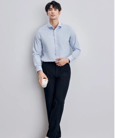 business formal cotton shirt /2color　SH2339