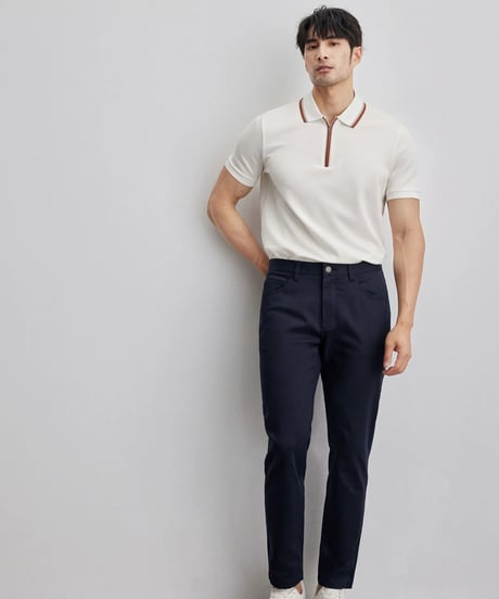 linen ankle pants /2color　SH2070