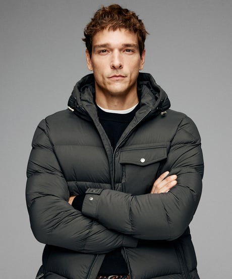 white goose down jacket /2color　SH2619