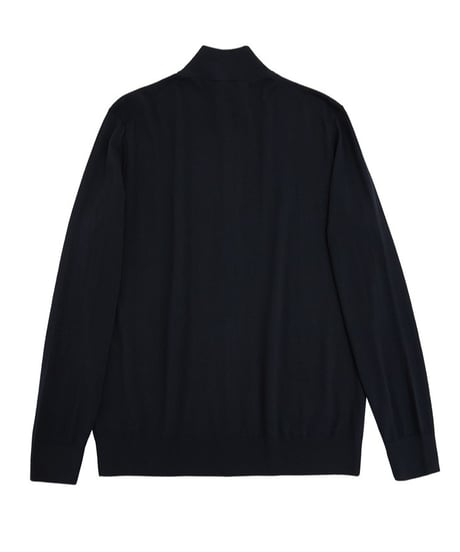 stand collar knit cardigan /2color　SH2449