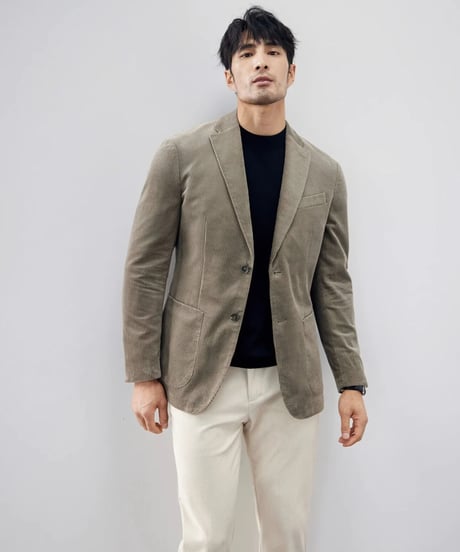 slim jacket casual suit cotton /2color　SH2252