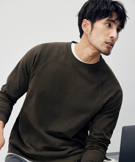 basic cotton round neck T shirt /4color　SH2284