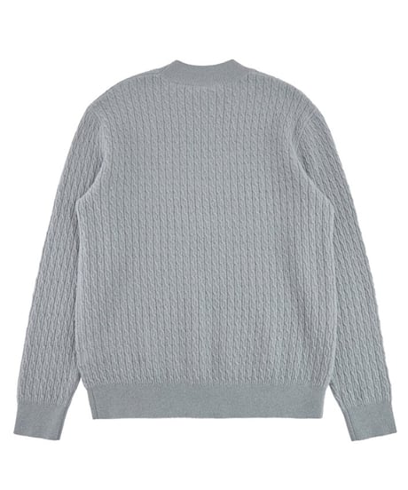 wool cashmere high neck sweater　SH2406