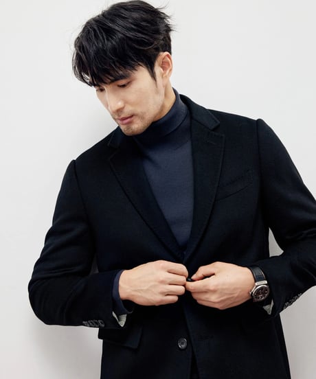 coat jacket cashmere 100％　SH2184