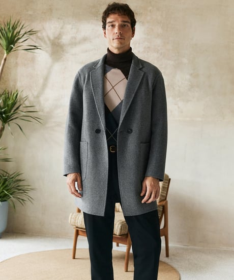 coat suit wool silk　SH2568