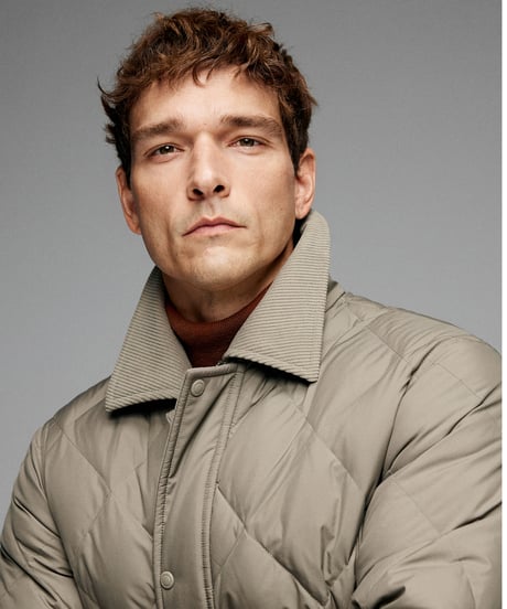white goose down down jacket /2color　SH2627