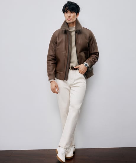 round neck sweater cashmere 100%　SH2691