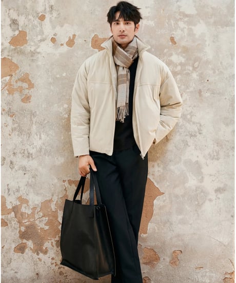white goose down jacket /2color　SH2378