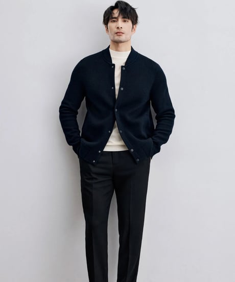 high neck sweater wool 100％ /7color　SH2316
