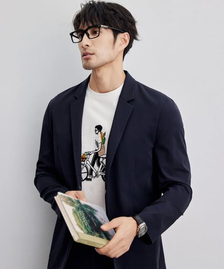 slim casual jacket /2color　SH2102