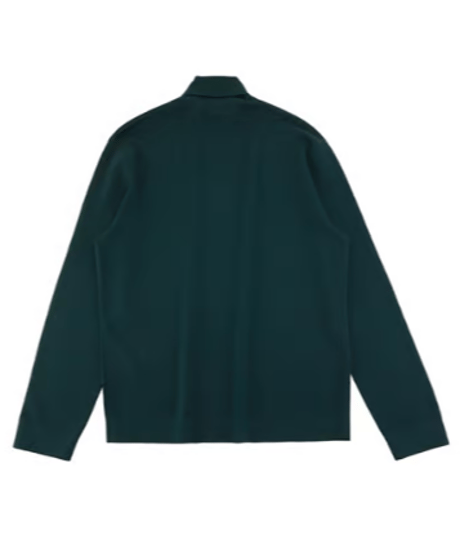 sweater turtleneck cardigan wool thick /5color　SH2572
