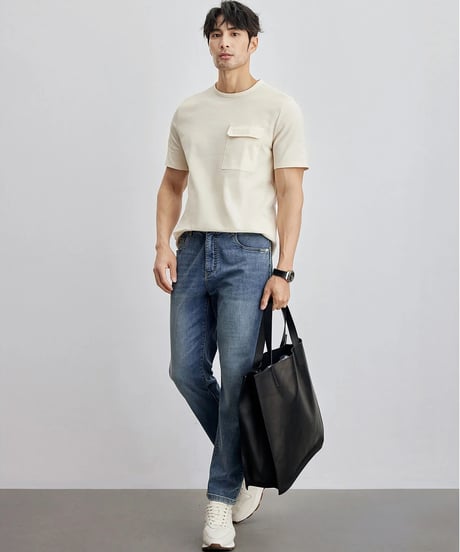 stretch straight jeans　SH2112
