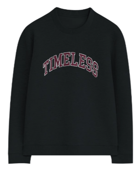 round neck sweatshirt /2color　SH2663