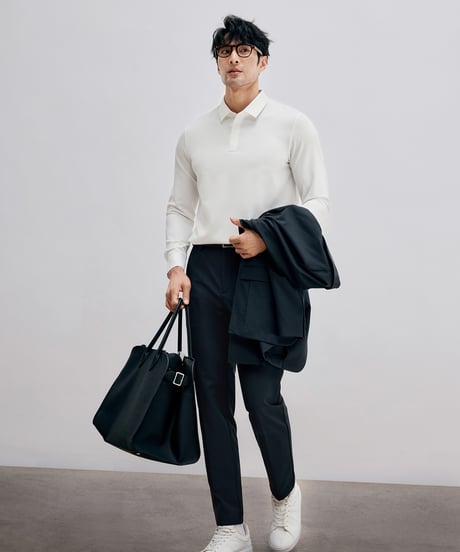 natural stretch pants /2color　SH2679