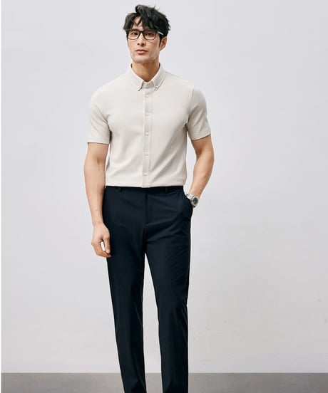 no-iron stretch pants /3color　SH2490