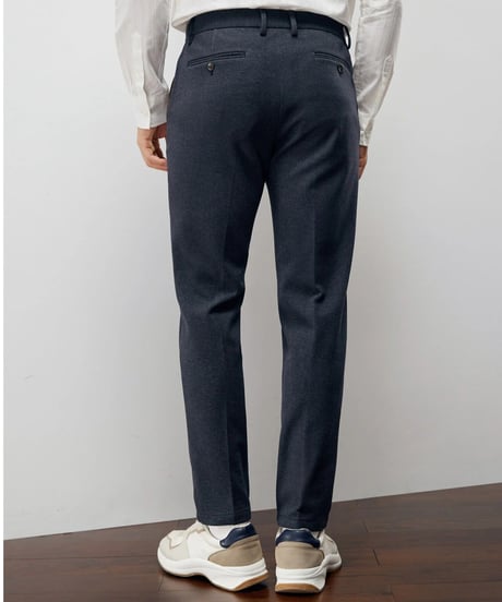 twill slim casual pants /2color　SH2207