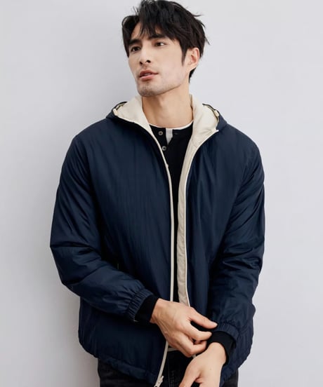 reversible hooded blouson　SH2318