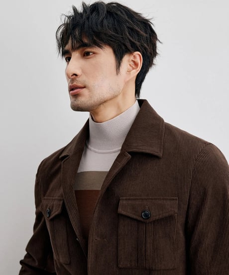 corduroy safari jacket　SH2319