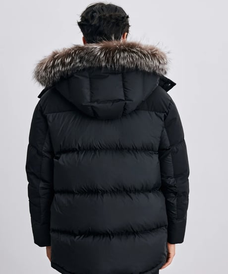silver fox fur down jacket　SH2410