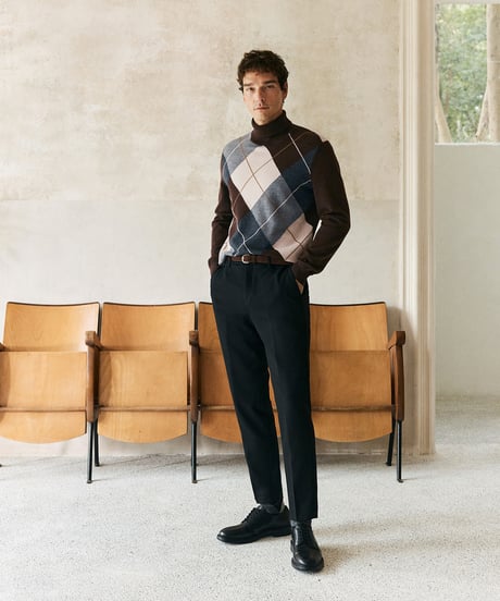 turtleneck sweater wool　SH2565