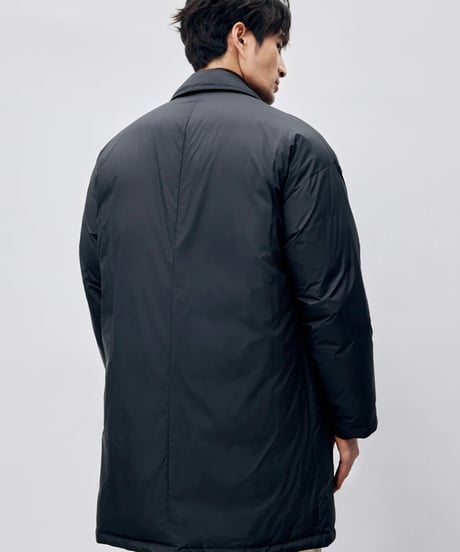 white goose long down jacket　SH2409