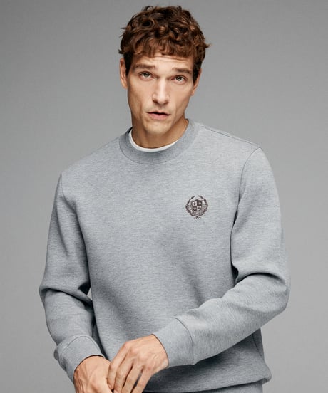 round neck sweatshirt /2color　SH2652
