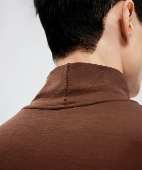wool high neck t shirt /3color　SH2259