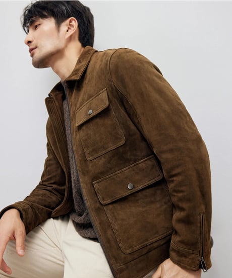 suede leather jacket　SH2181