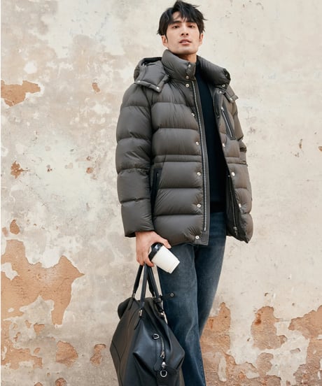 white goose down jacket /2color　SH2393