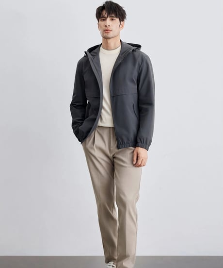 cotton single pleat casual pants　SH2299