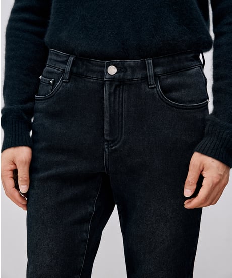 denim pants stretch slim straight fit　SH2579
